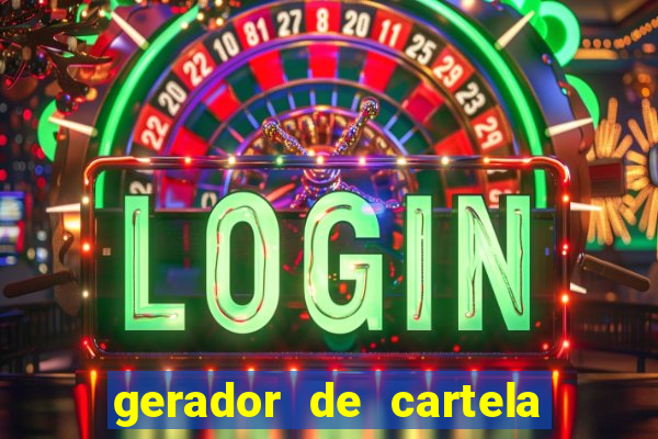 gerador de cartela de bingo